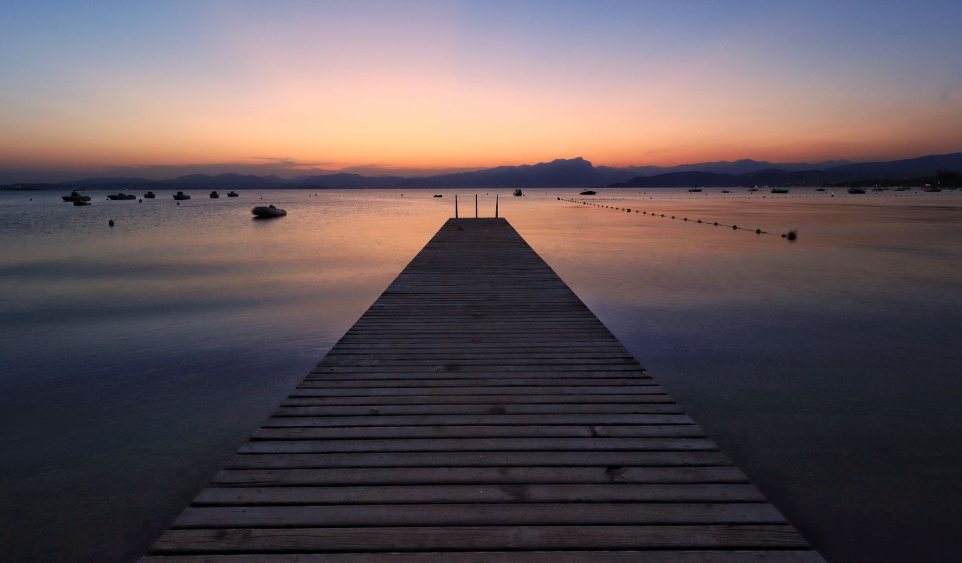 Tramonto sul Garda, Campeggio La Quercia