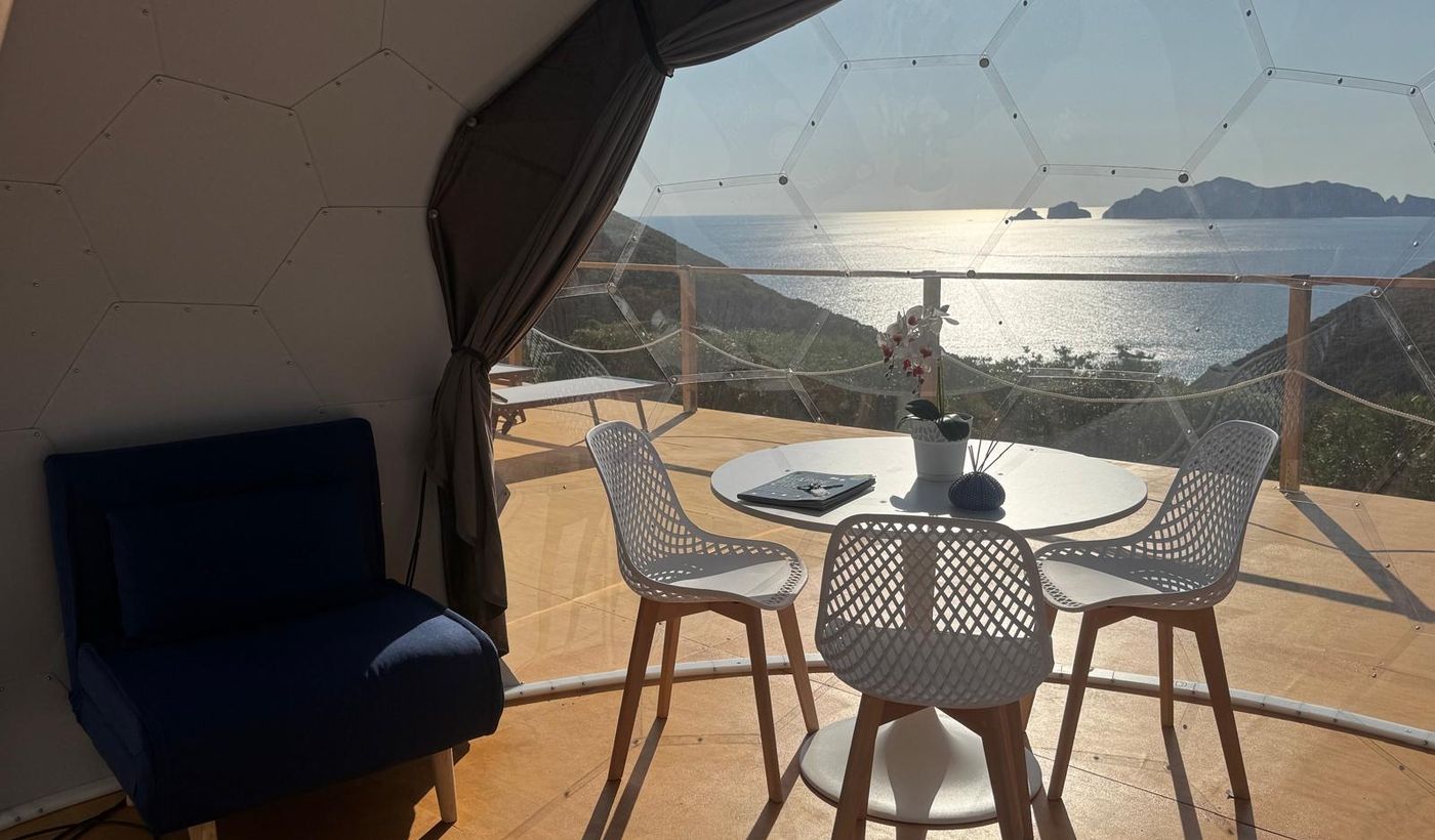 Palmaria Sky Bubble Room