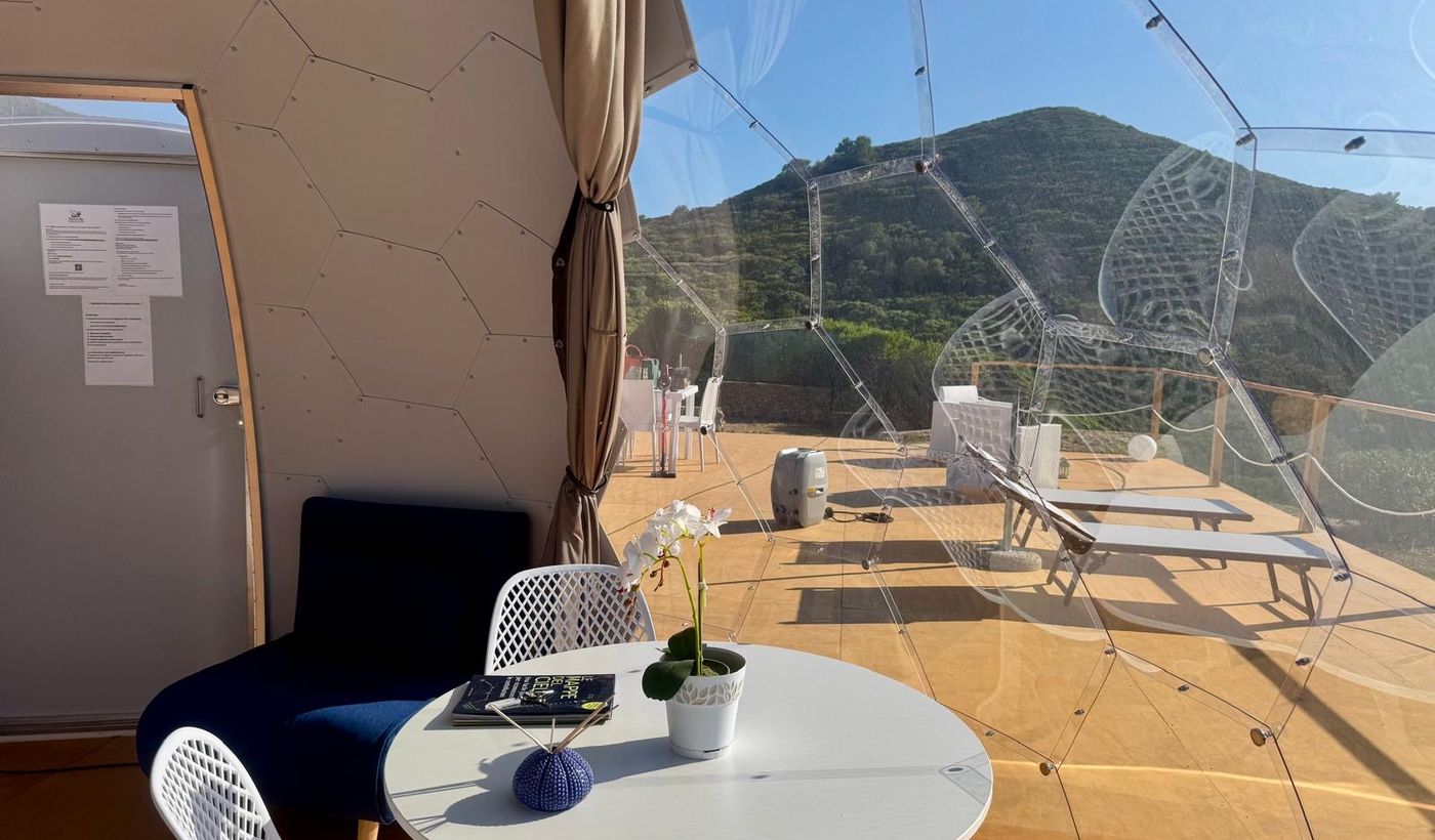 Palmaria Sky Bubble Room