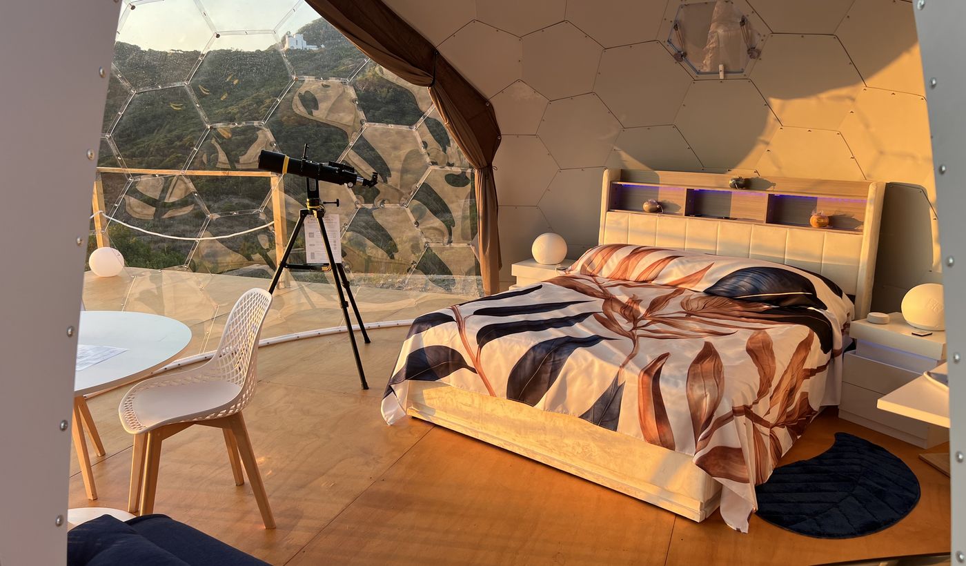 Palmaria Sky Bubble Room