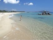 Strand in Sardinien