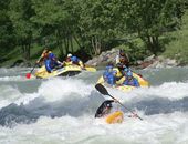 Rafting auf den Dolomiten