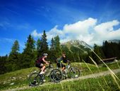 Wandern mit den Mountainbiken