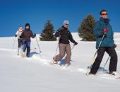 Ausflug mit Schneeschuhen