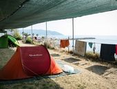 Camping am Meer in Ligurien