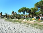Camping Village auf dem Meer in Ghisonaccia