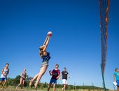 Beach-Volleyball in Rovinj in Kroatien