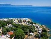 Camping auf dem Meer in Kroatien
