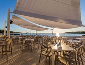 Restaurant am Meer in Kroatien