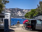 Camping Village am Meer in Sardinien