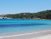 Strand in Sardinien