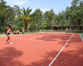 Tennis Spielplatz