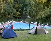 Camping mit Pool