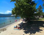 Menschen am Strand