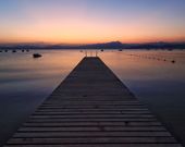 Tramonto sul Garda, Campeggio La Quercia