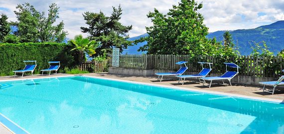 Camping mit Schwimmbad in Lana, Trentino-Südtirol