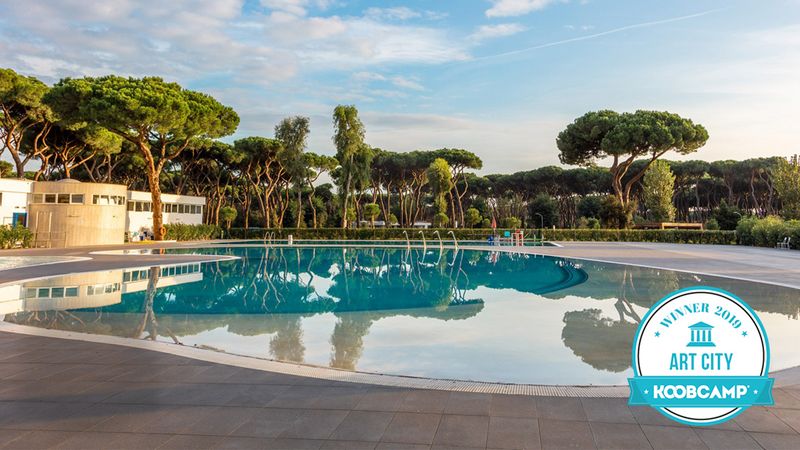 Die 10 beste Campingplätze und Feriendörfer der Kunststädte in Italien: der Camping Village Roma Capitol - Rom (RM) ist der erste der Kategorie Art City 20